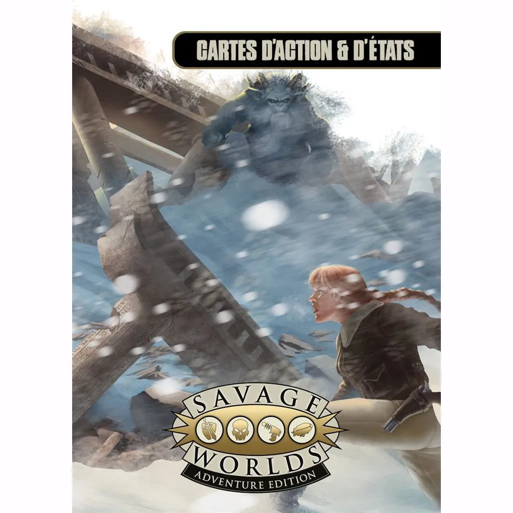 Savage Worlds Adventure Edition - Cartes de Jeu