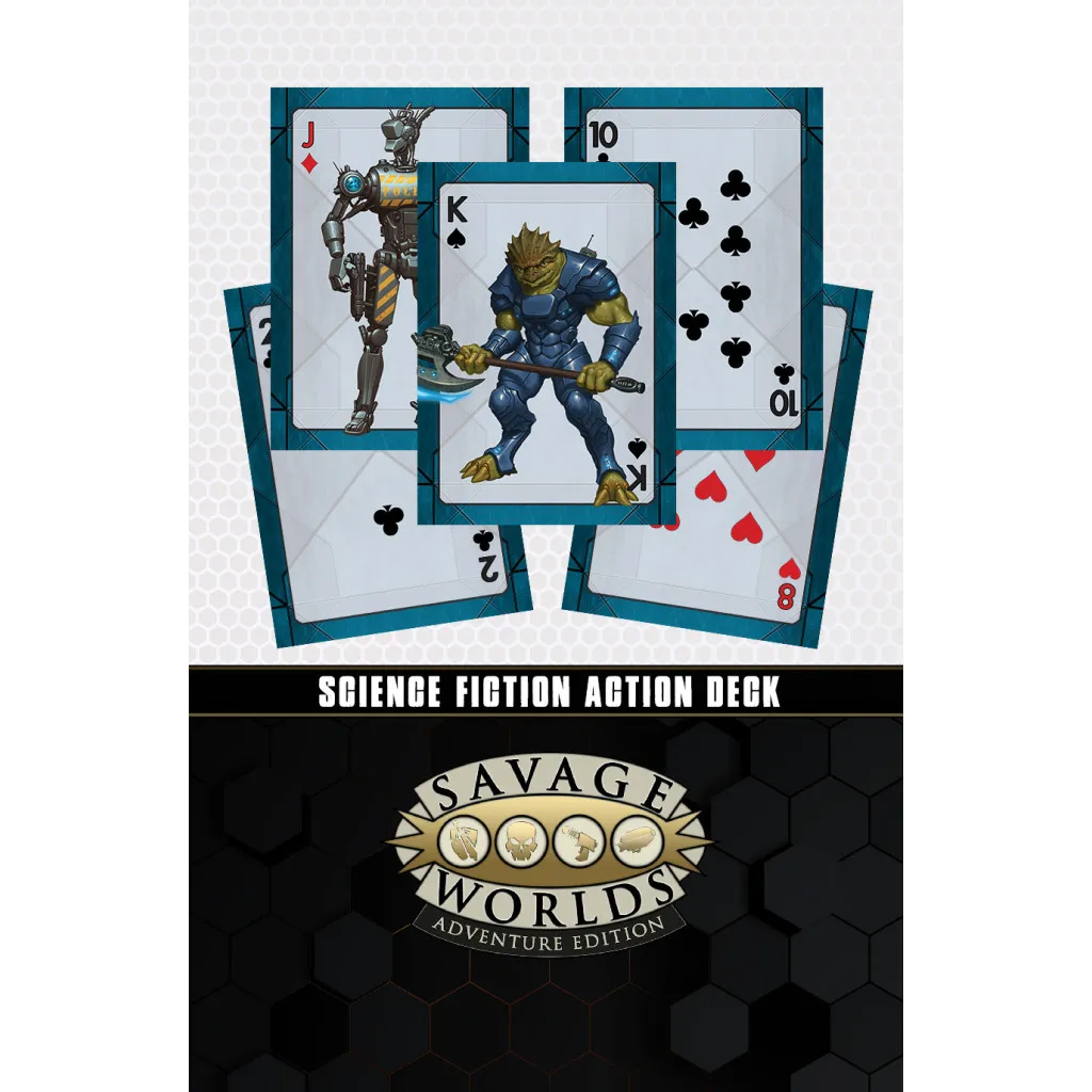 Savage Worlds - Science Fiction Action Deck