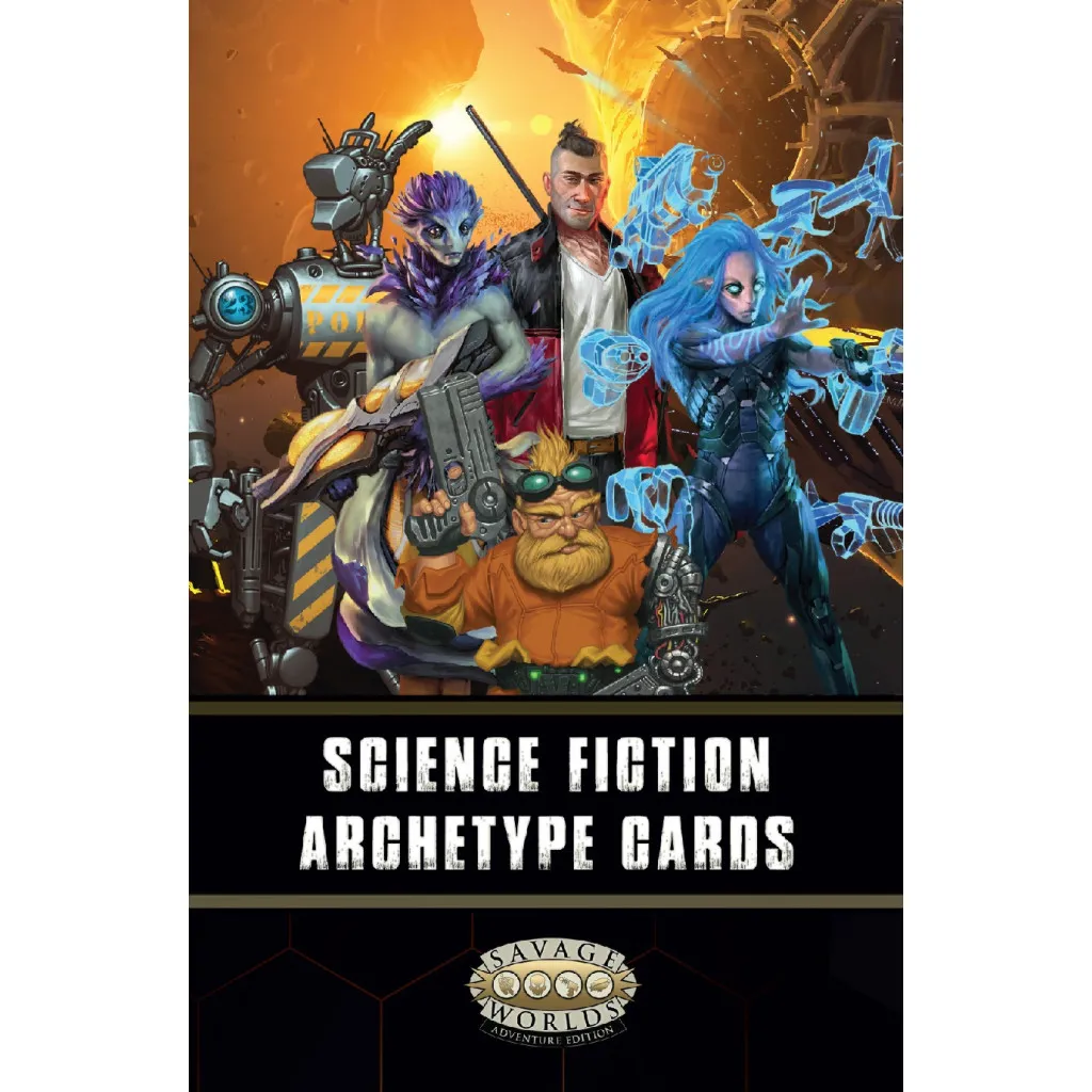 Savage Worlds - Science Fiction Archetype Card Boxed Set