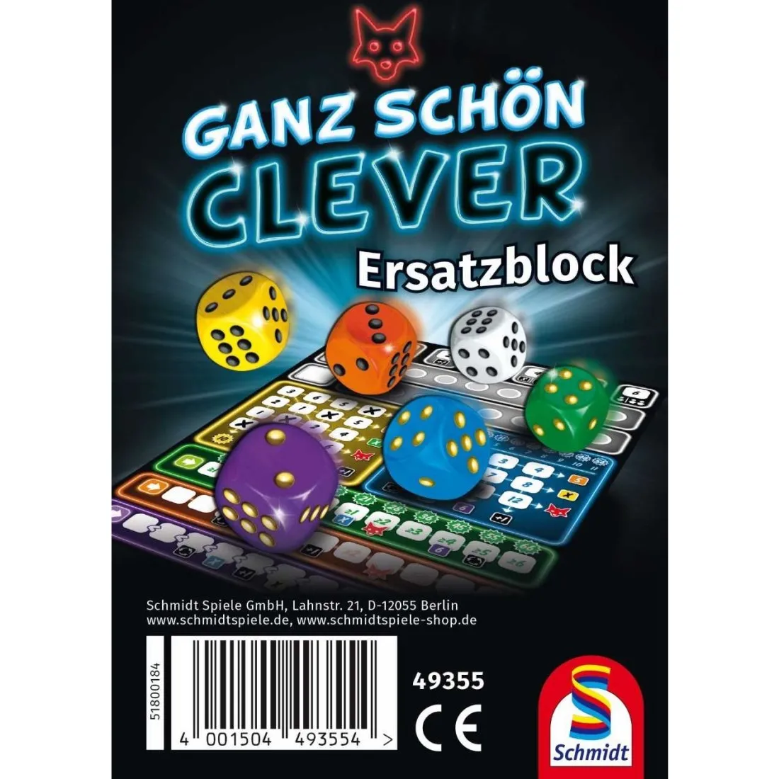 Recharge bloc de score jeu Très futé