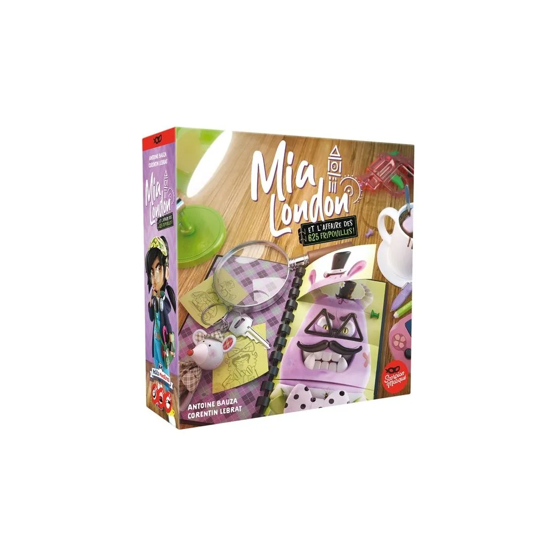 Jeu Mia London et l'affaire des 625 fripouilles - Le scorpion masqué