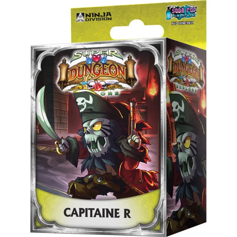 SDE : Capitaine R - Jeu de Figurines - Mon Ludicaire