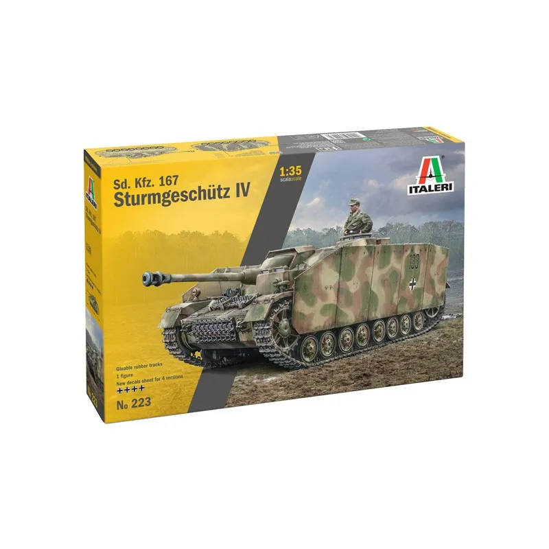 Sd.Kfz. 167 SturmGeschutz IV. ITALERI 0223