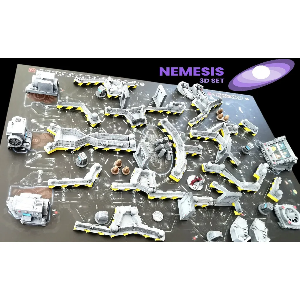 Set de murs en 3D pour Némesis