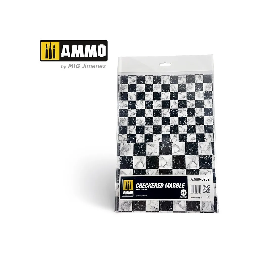 Sheet of Marble - Checkered Marble