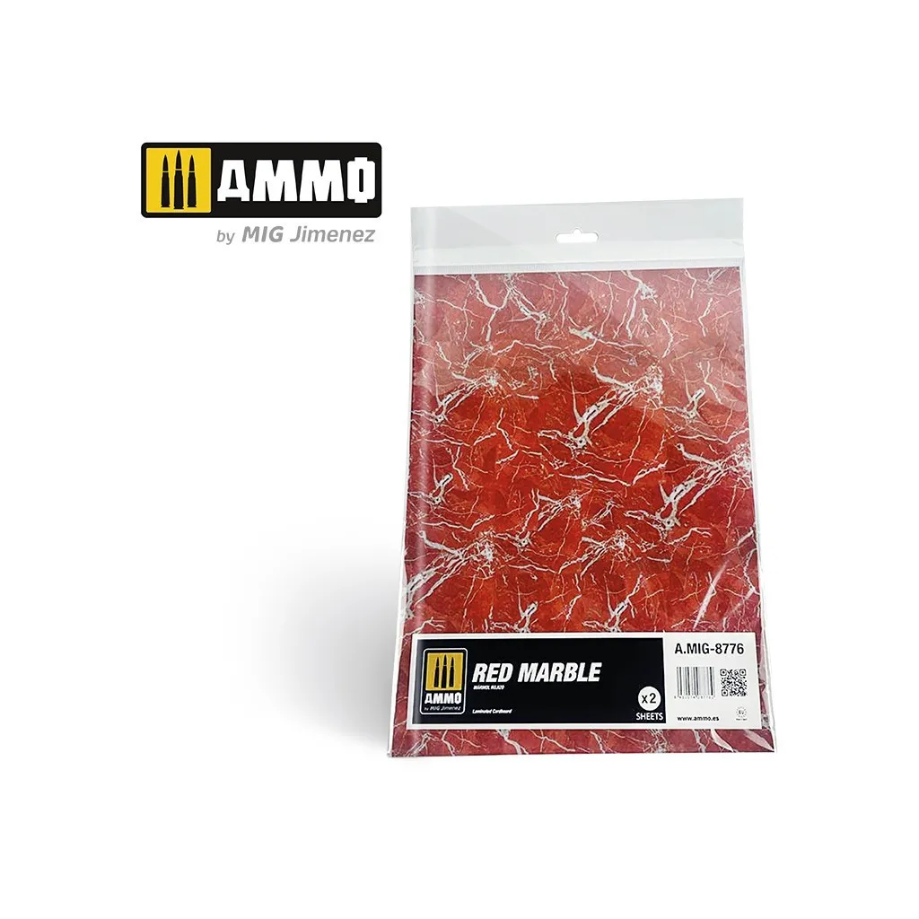 Sheet of Marble - Red Marble