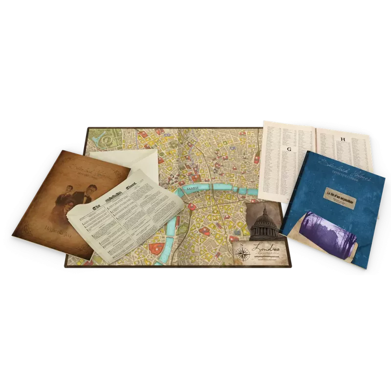 Sherlock Holmes détective conseil Carlton house & Queen's Park