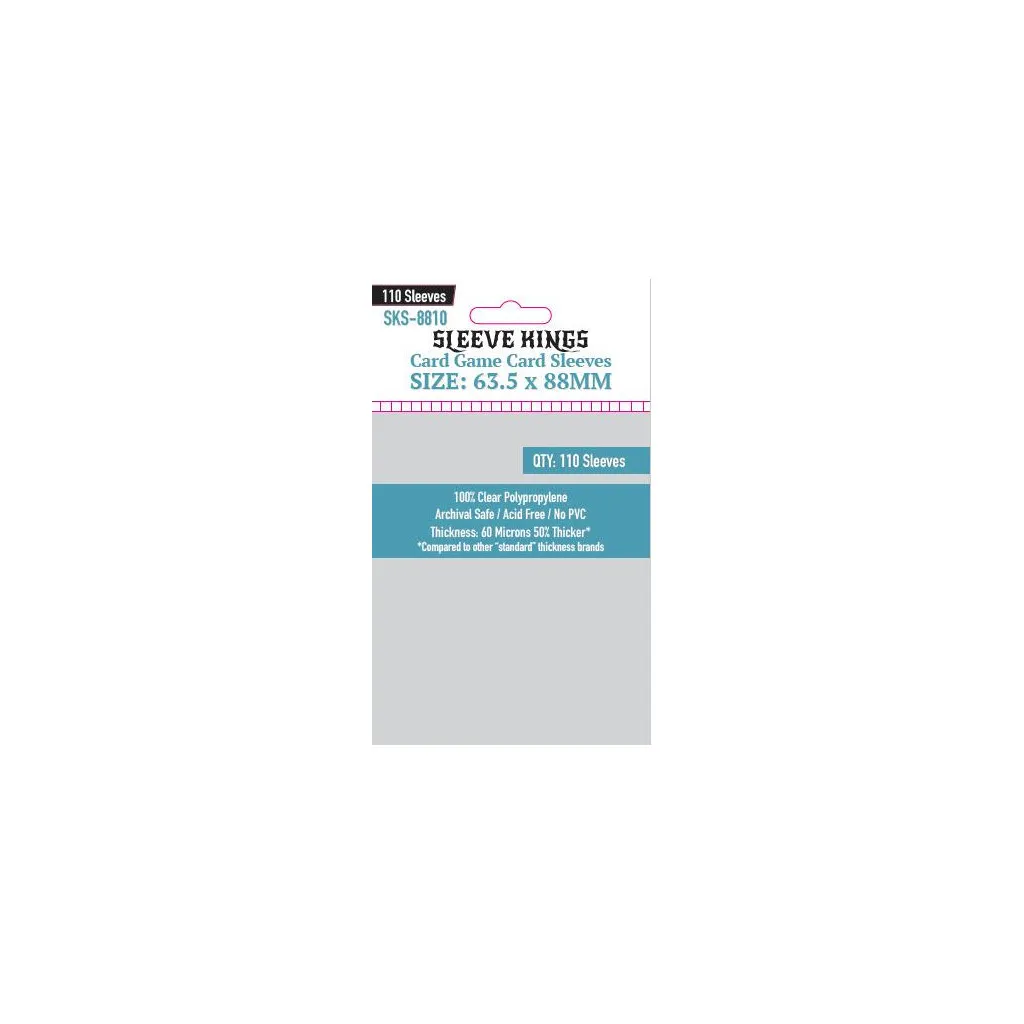 Sleeve Kings - Card Game Card - 63.5x88mm - 110p