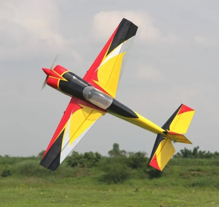 Slick Pilot RC 67" 1.70m - Rouge / Jaune / Noir