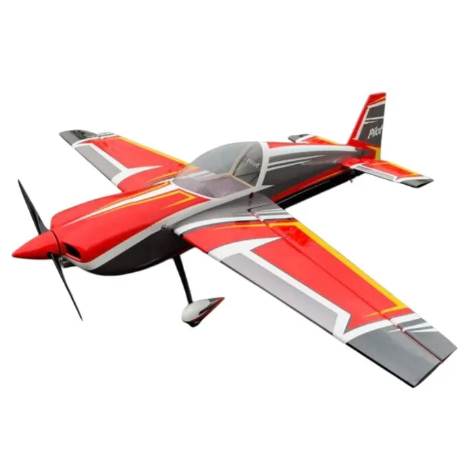 Slick Pilot RC 74" 1.88m - Rouge/Gris/Blanc