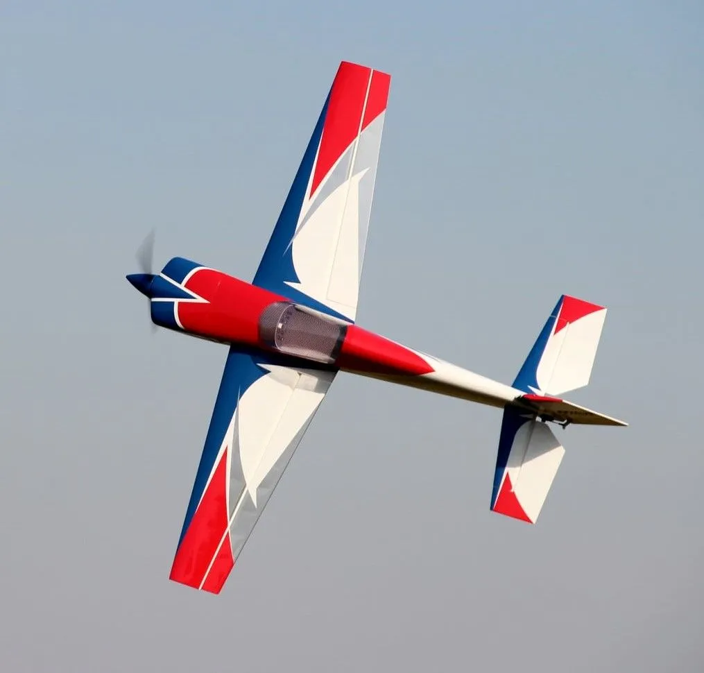Slick Pilot RC 89" 2.26m - Bleu / Rouge / Carbone