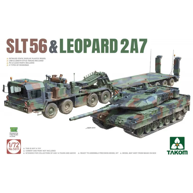 SLT56 et Leopard 2A7. TAKOM 5011