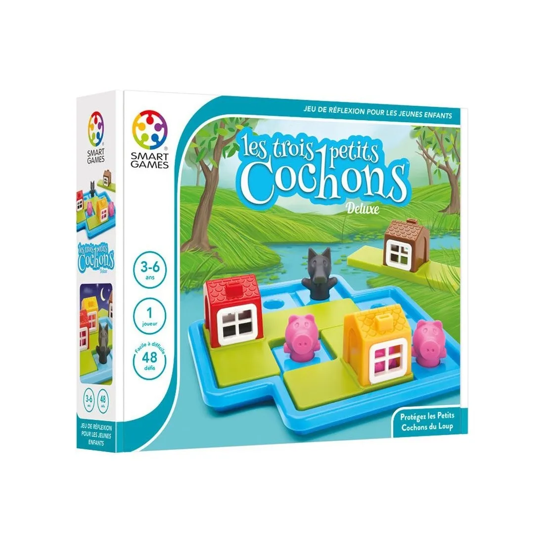Les Trois Petits Cochons Deluxe - Jeu de réflexion pour les enfants