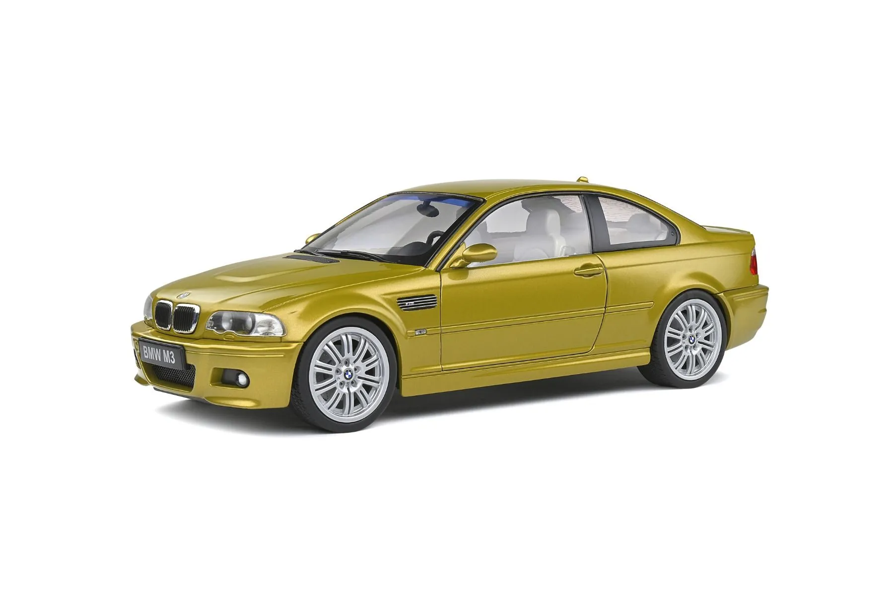 SOLIDO BMW E46 M3 Coupé Phoenix Jaune 1/18 - S1806501
