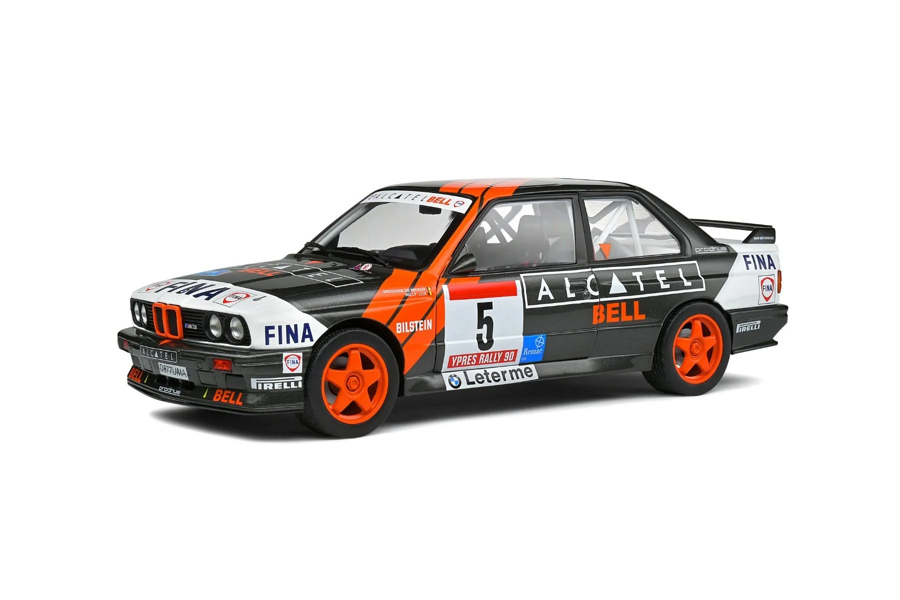 SOLIDO BMW M3 E30 Groupe A Rallye Ypres 1990 1/18 - S1801519