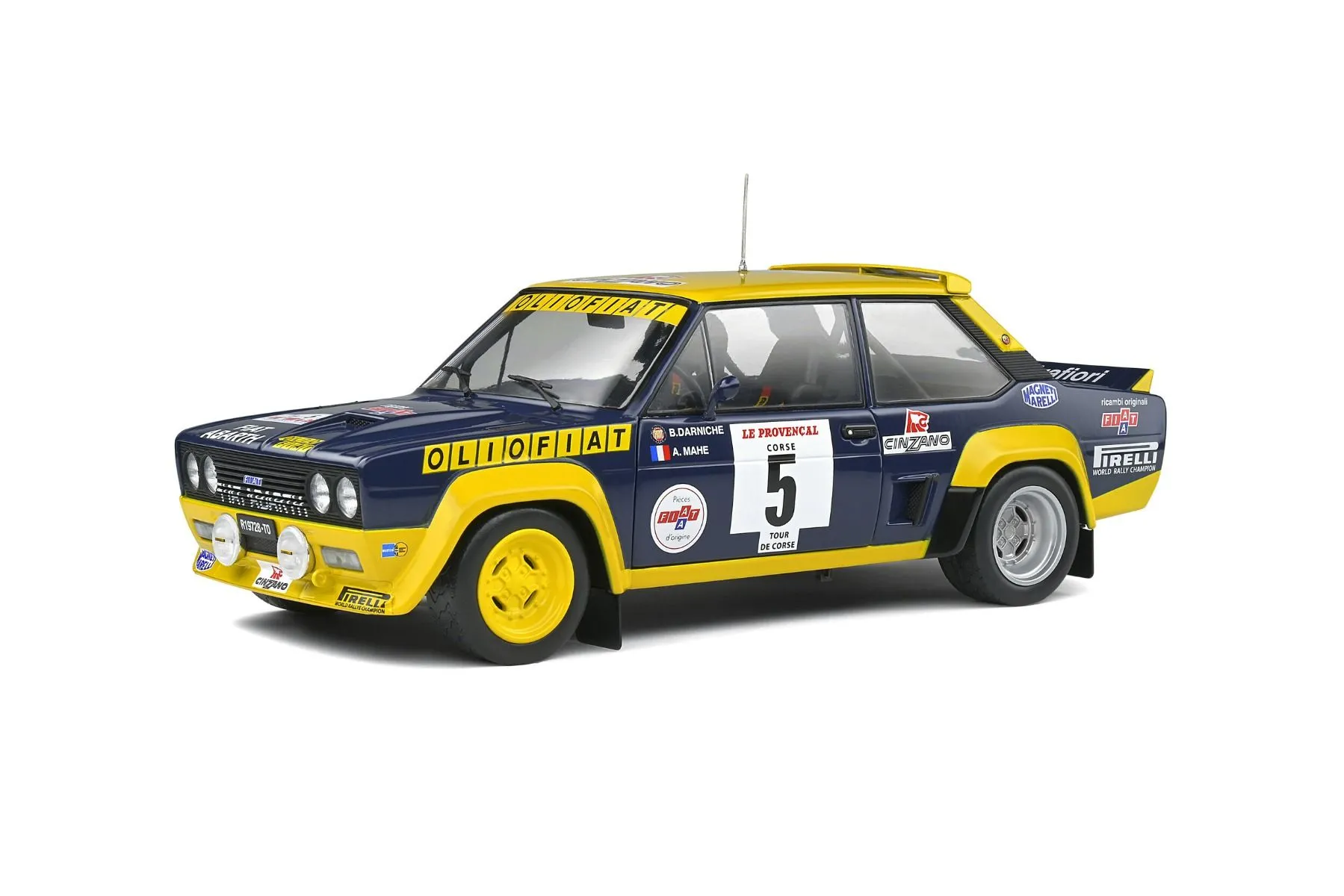 SOLIDO Fiat 131 Abarth Tour De Corse 1977 1/18 - S1806003