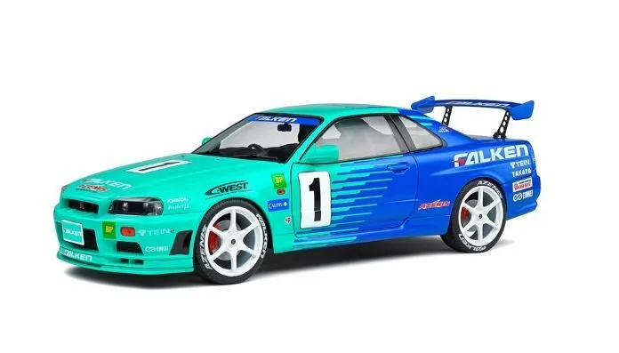 SOLIDO Nissan Skyline Gt-R Jgtc 2001 1999 1/18 - S1804304