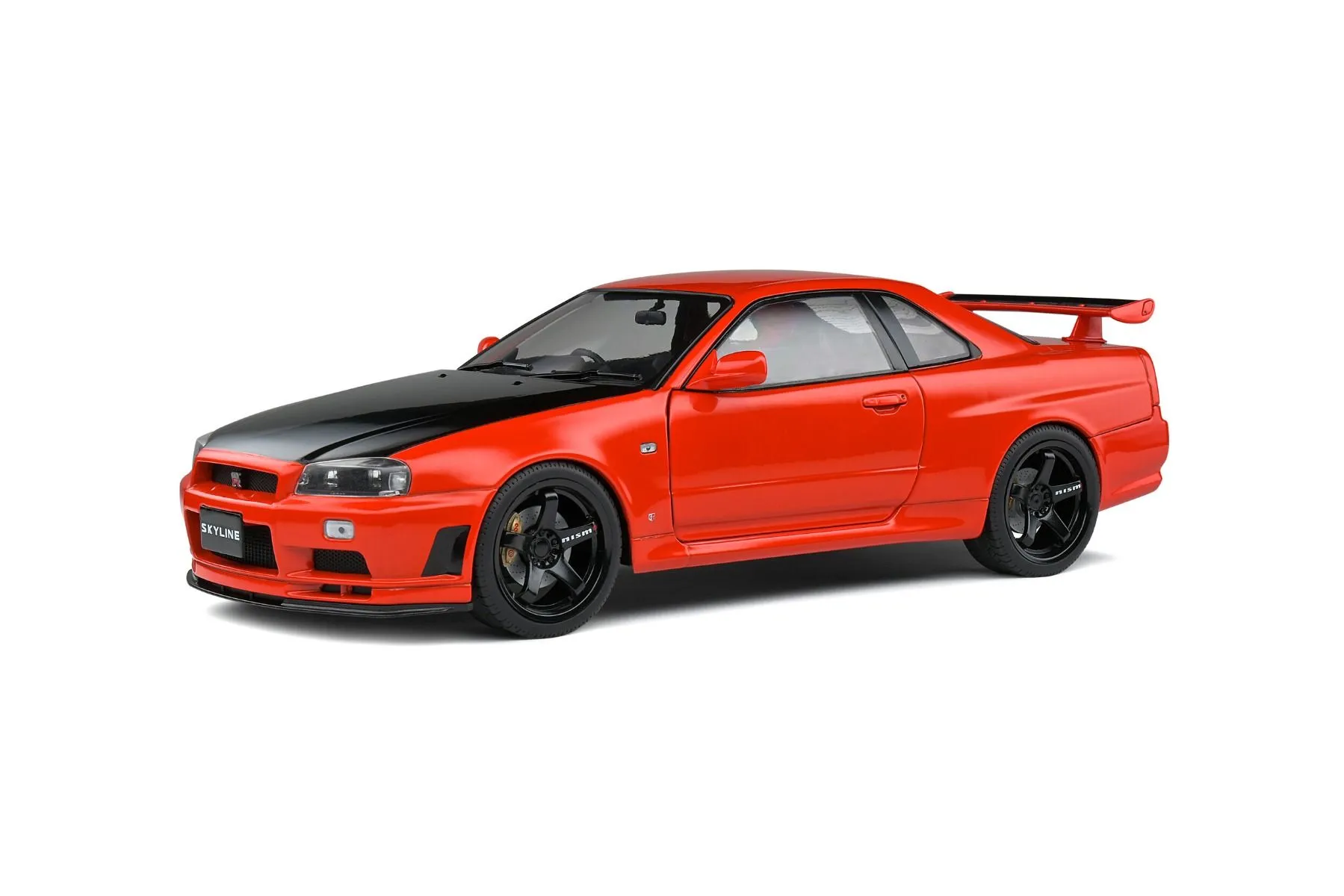 SOLIDO Nissan Skyline R34 GT-R Active Red 1/18 - S1804305