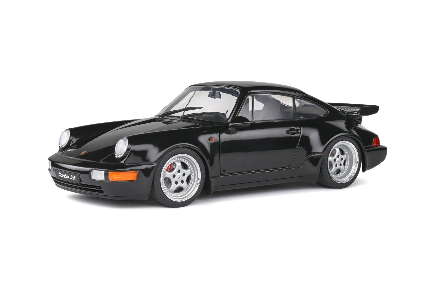 SOLIDO Porsche 964 Turbo 3.6L 1993 Black 1/18 - S1803404