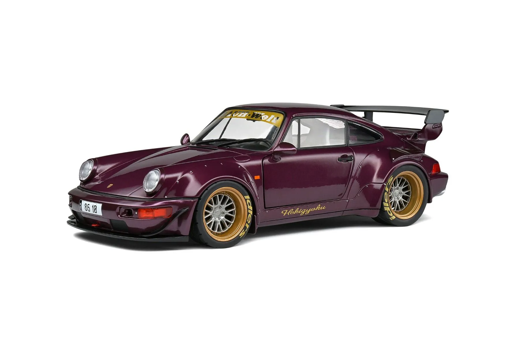 SOLIDO Porsche RWB 964 Hekigyoku Purple 2022 1/18 - S1807504