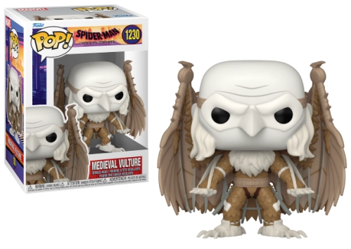 Spider-man: across the spider-verse pop! movies vinyl figurine medieval vulture 9 cm