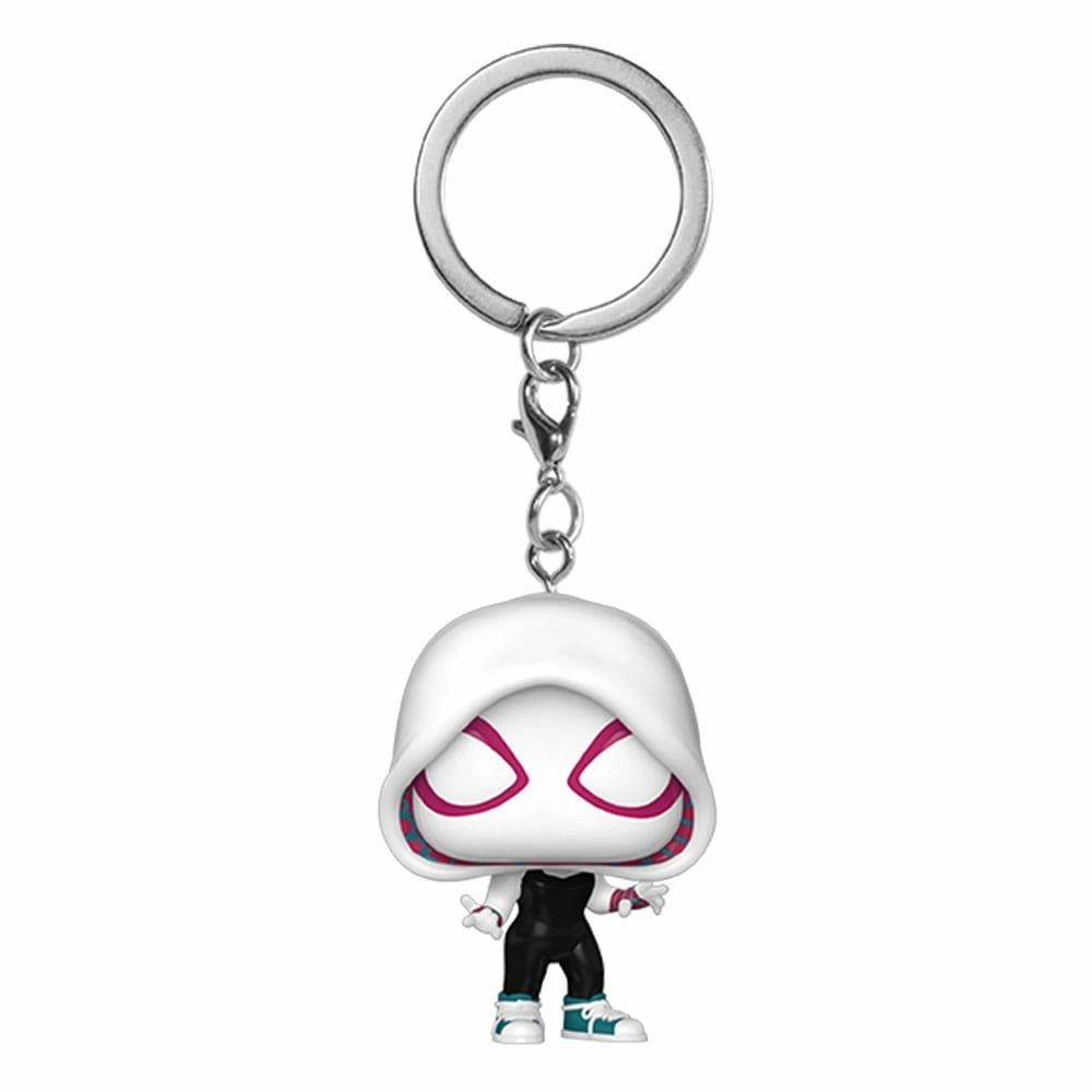 Spider-man: across the spider-verse présentoir porte-clés pocket pop! vinyl spider-gwen 4 cm (12)