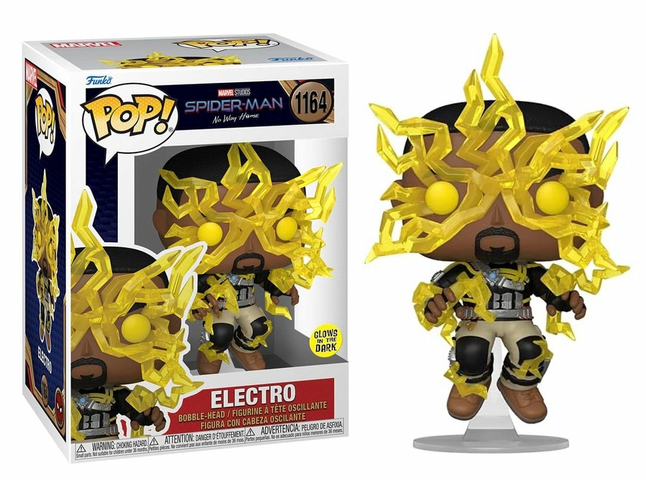 Spider-man no way home - pop marvel n° 1164 - electro gitd