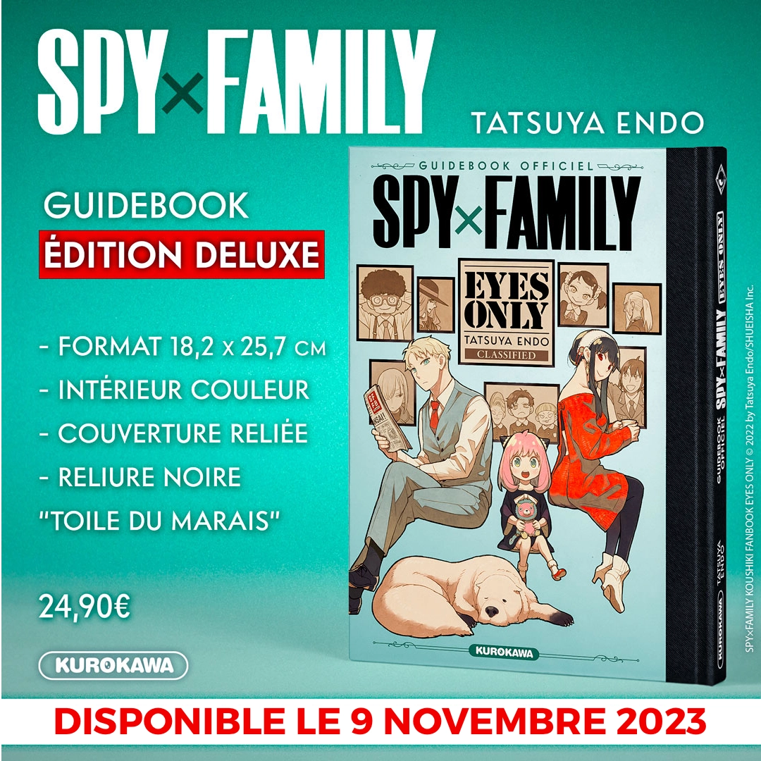 Spy x family - guidebook - edition luxe