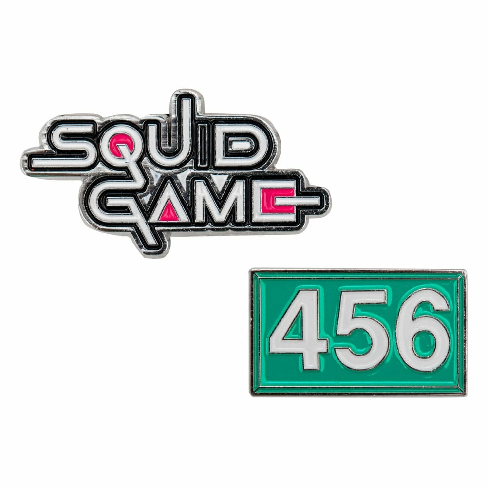 Squid game pack 2 pin's squid game & player 456