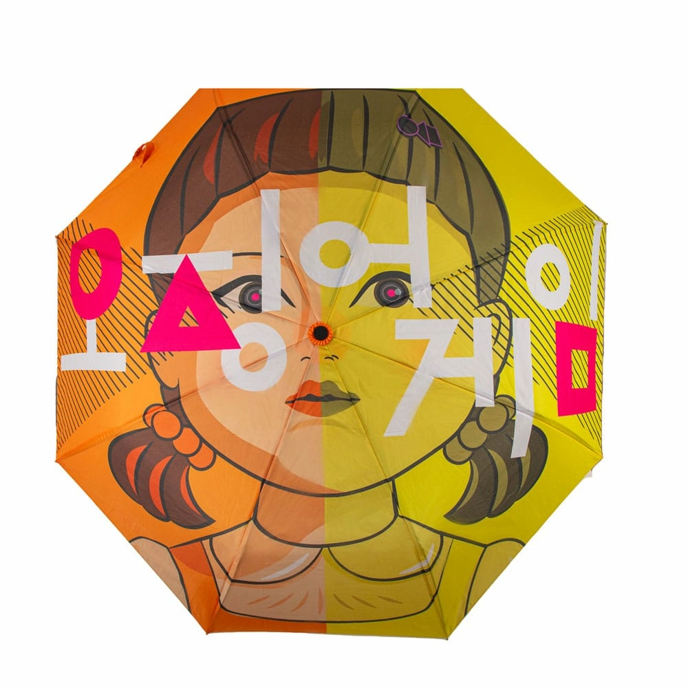 Squid game parapluie young-hee