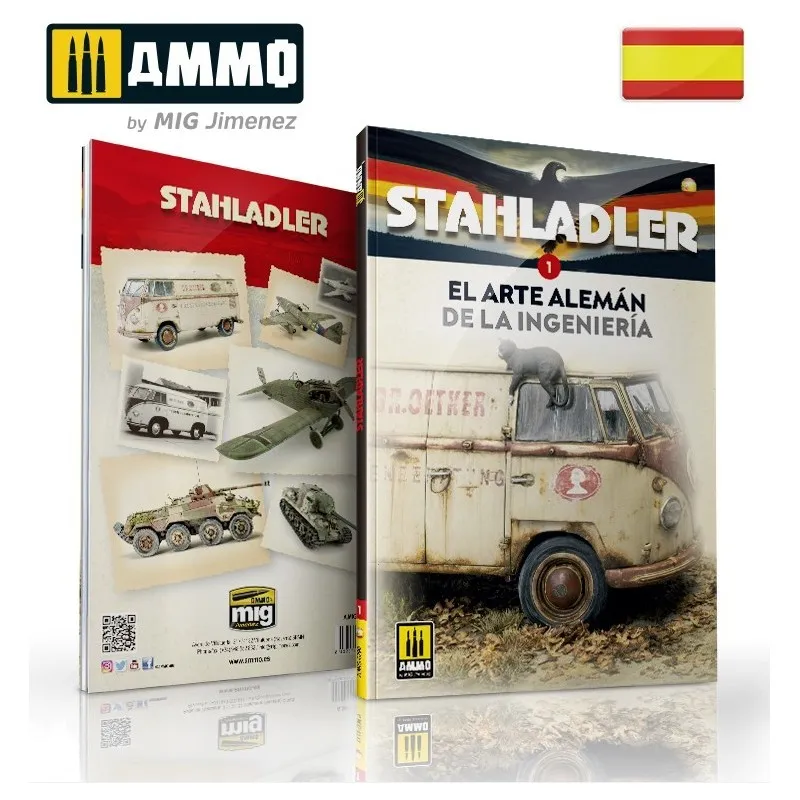 STAHLADLER 1 - L’art allemand de l’ingénierie (anglais). AMMO MIG JIMENEZ 6290