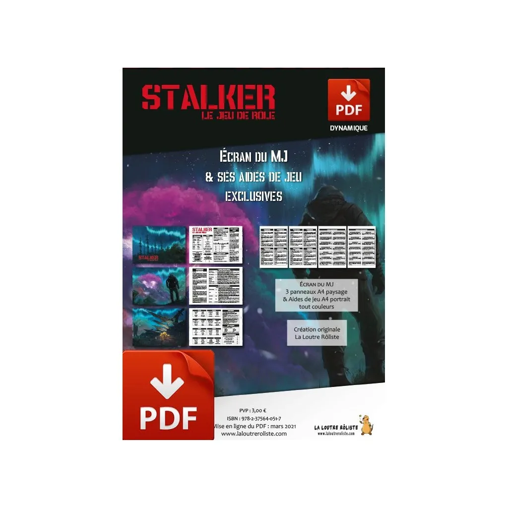 STALKER - Ecran du Meneur - PDF