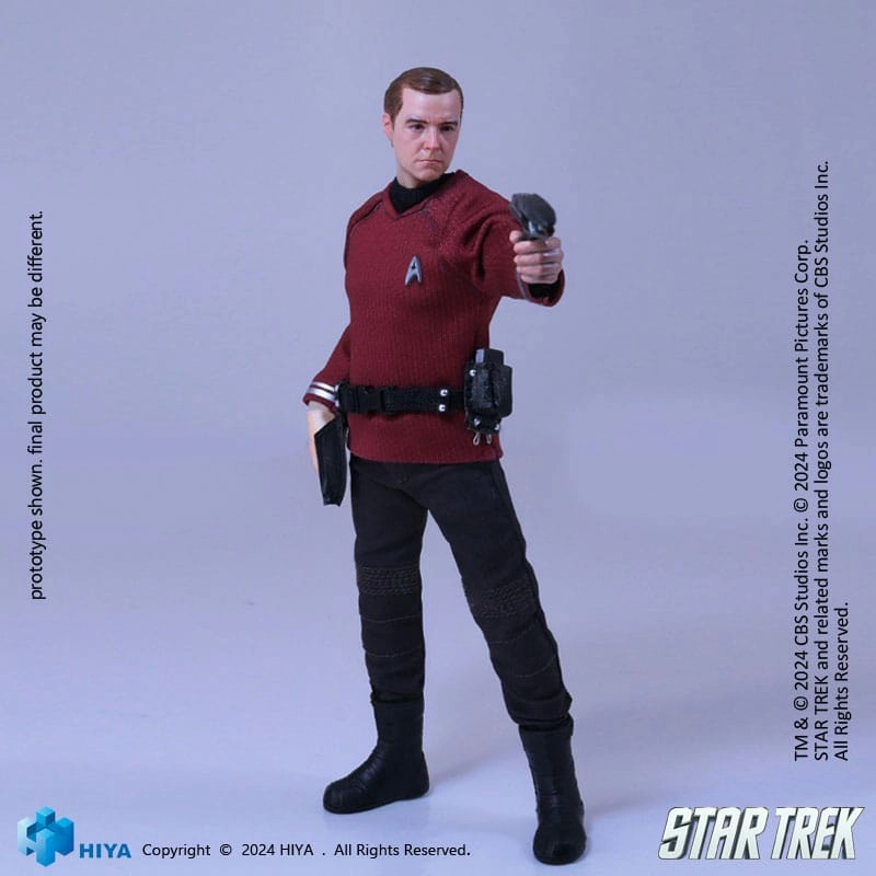 Star trek 2009 figurine 1/12 exquisite super series scotty 16 cm