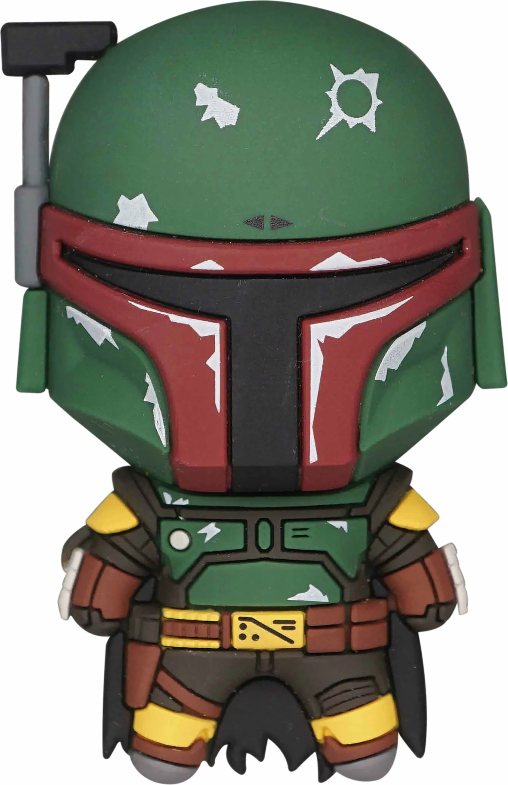 Star wars - boba fett - aimant à collectionner en mousse 3d