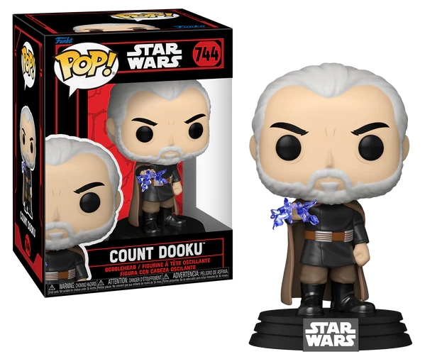 Star wars darkside - pop star wars n° 744 - comte dooku