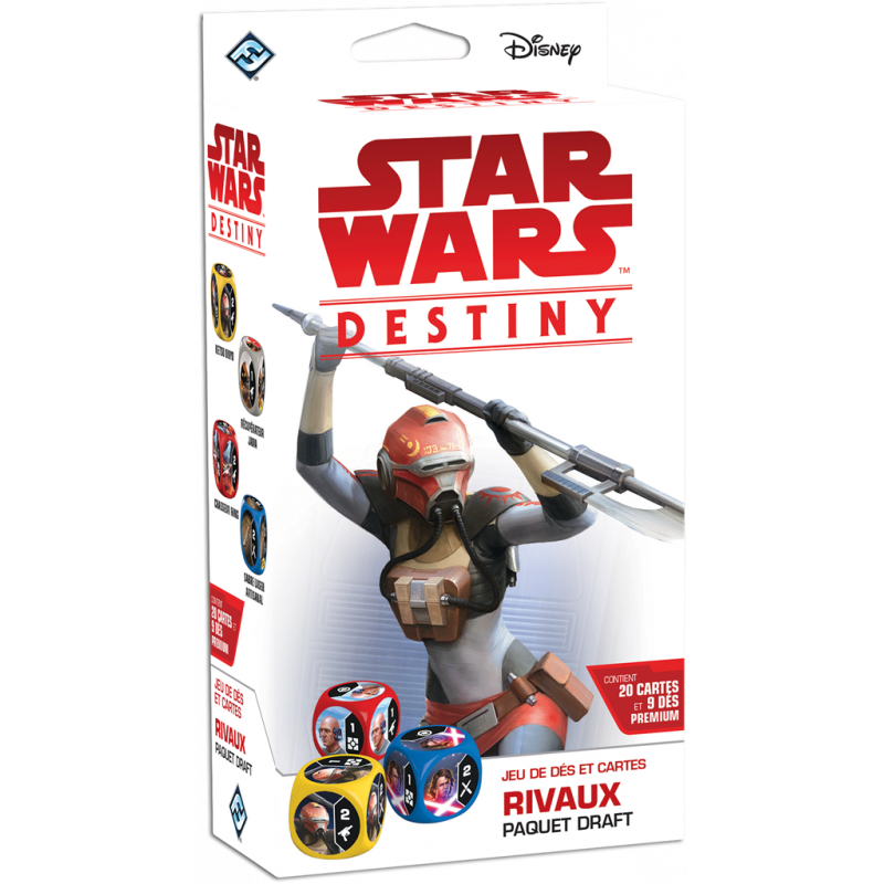 Star Wars Destiny : Set de Draft Rivaux - Jeu de Cartes