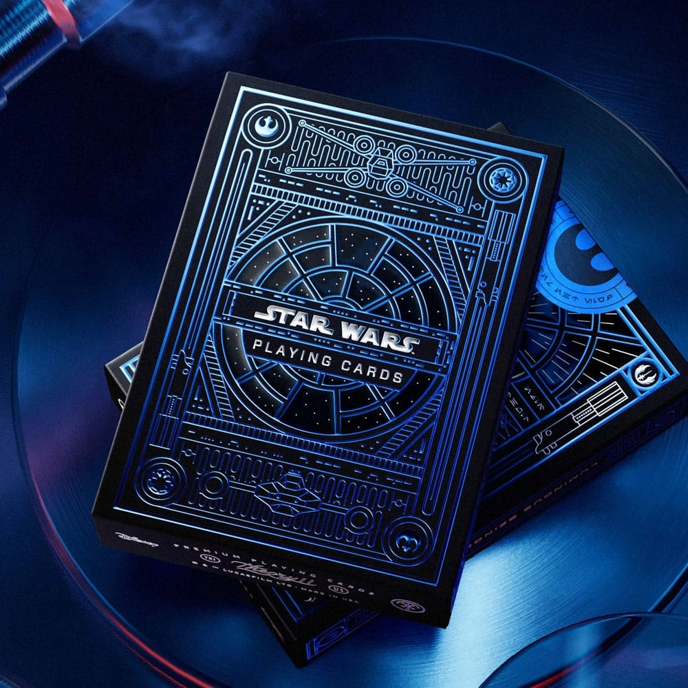 Star wars jeu de cartes à jouer blue version