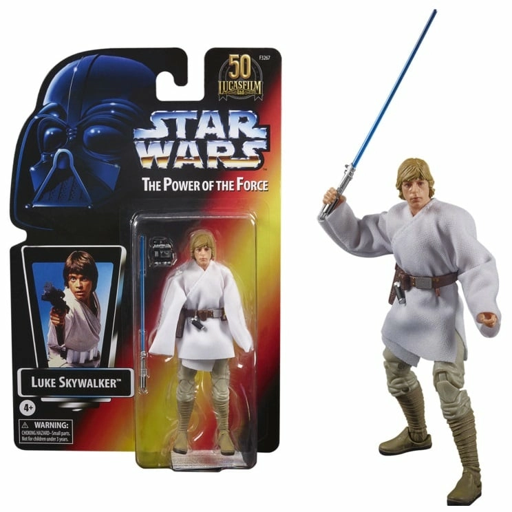 Star wars - luke skywalker - figurine power of the force 15cm