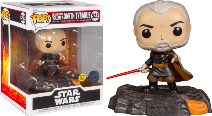 Star wars - pop deluxe n° 522 - rssv1 - darth tyranus (gw)