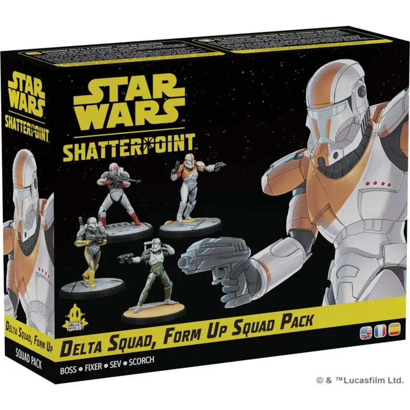 Star Wars Shatterpoint : Delta Squad Form up