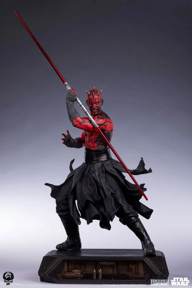 Star wars statuette epic series 1/3 darth maul deluxe edition 87 cm