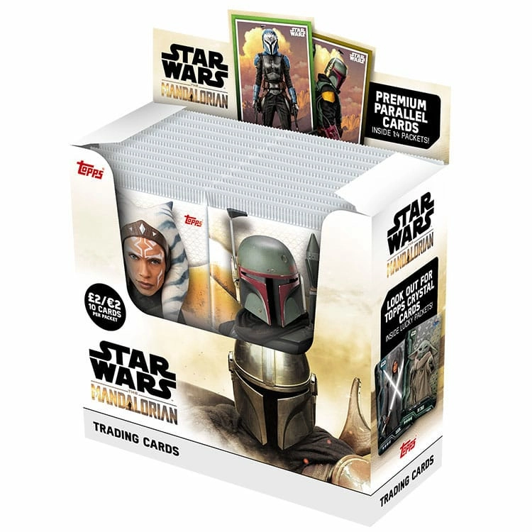 Star wars: the mandalorian cartes à collectionner présentoir boosters (24)