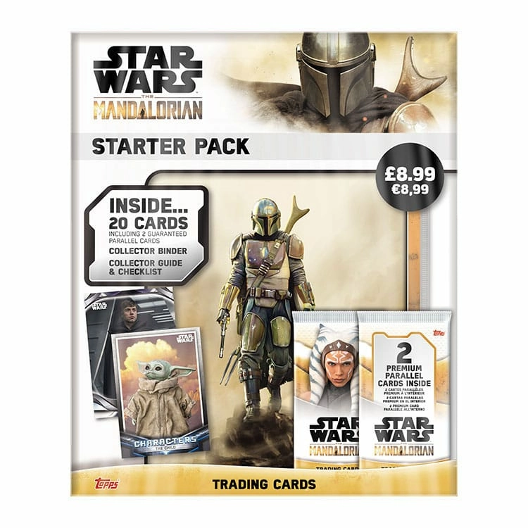 Star wars: the mandalorian cartes à collectionner starter pack
