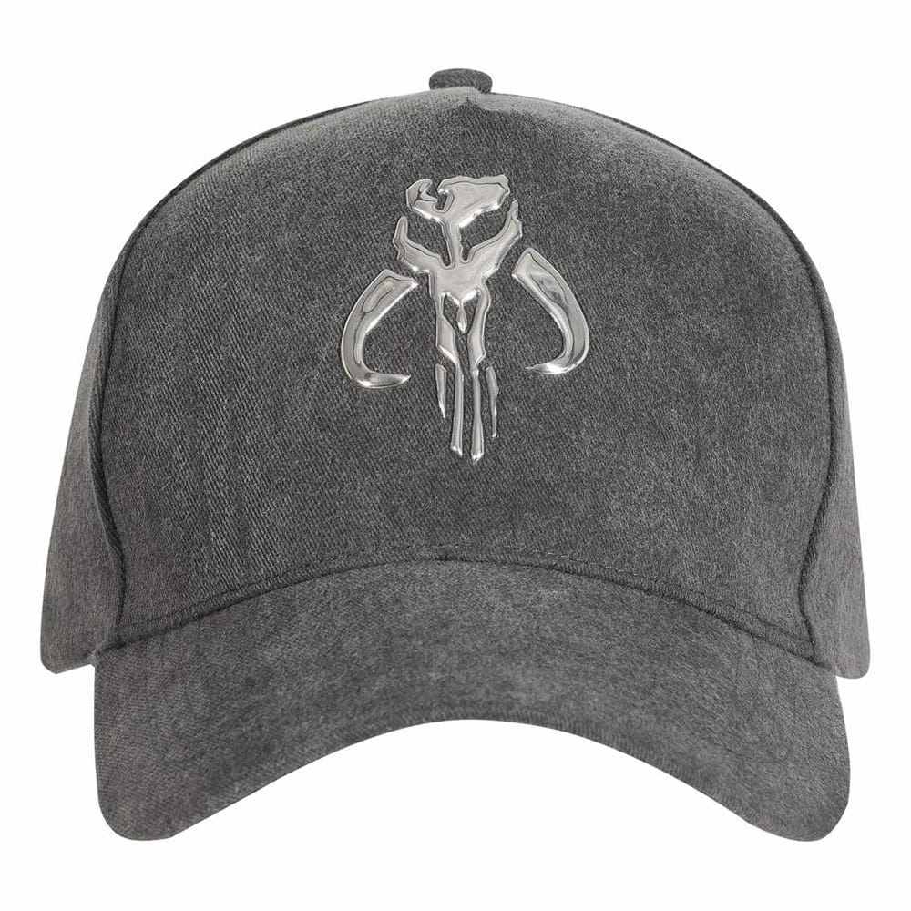 Star wars the mandalorian casquette hip hop cap silver crest