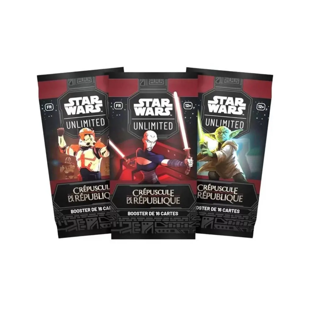 Star Wars Unlimited : Crépuscule de la République - 10 Boosters+1 Offert