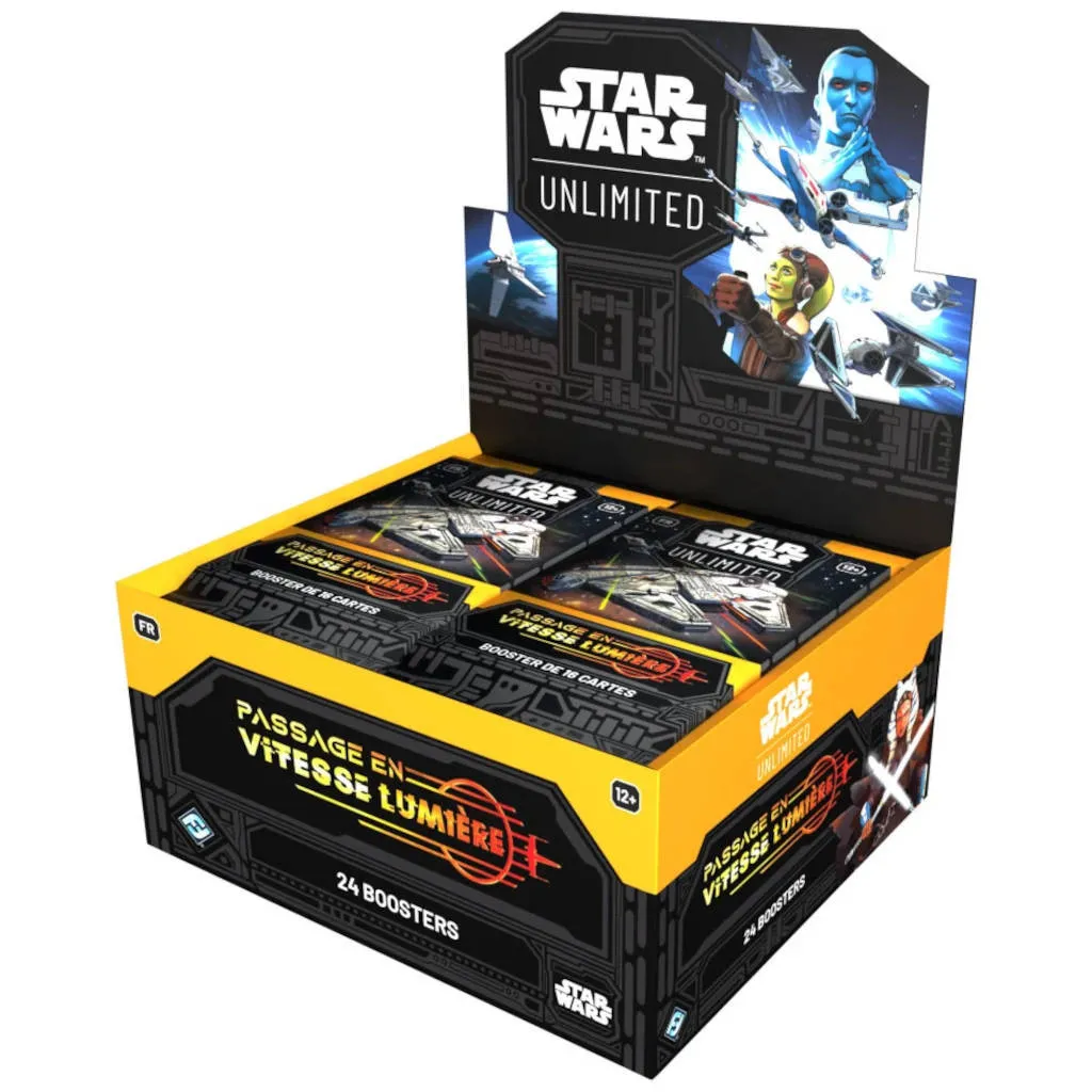 Star Wars Unlimited : Passage en Vitesse Lumière - 24 Boosters