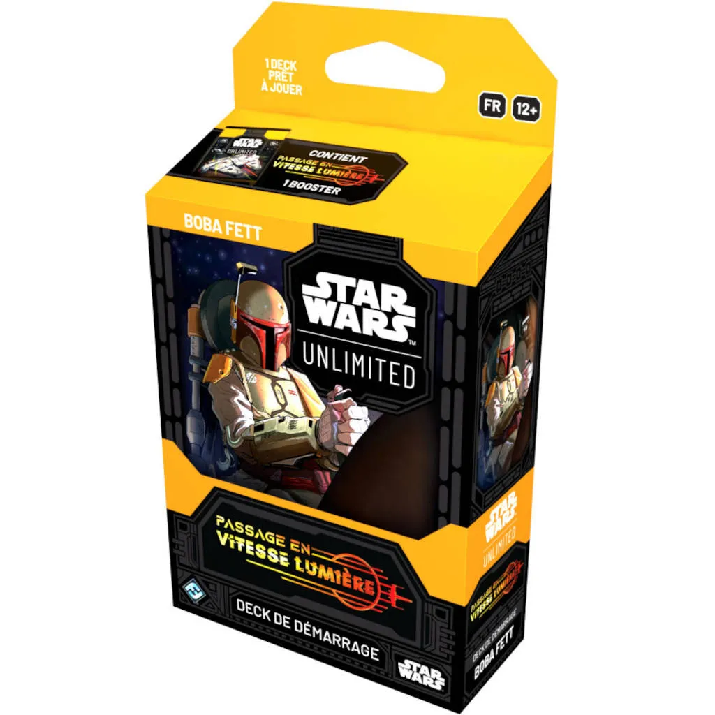 Star Wars Unlimited : Passage en Vitesse Lumière - Deck de Démarrage Boba Fett