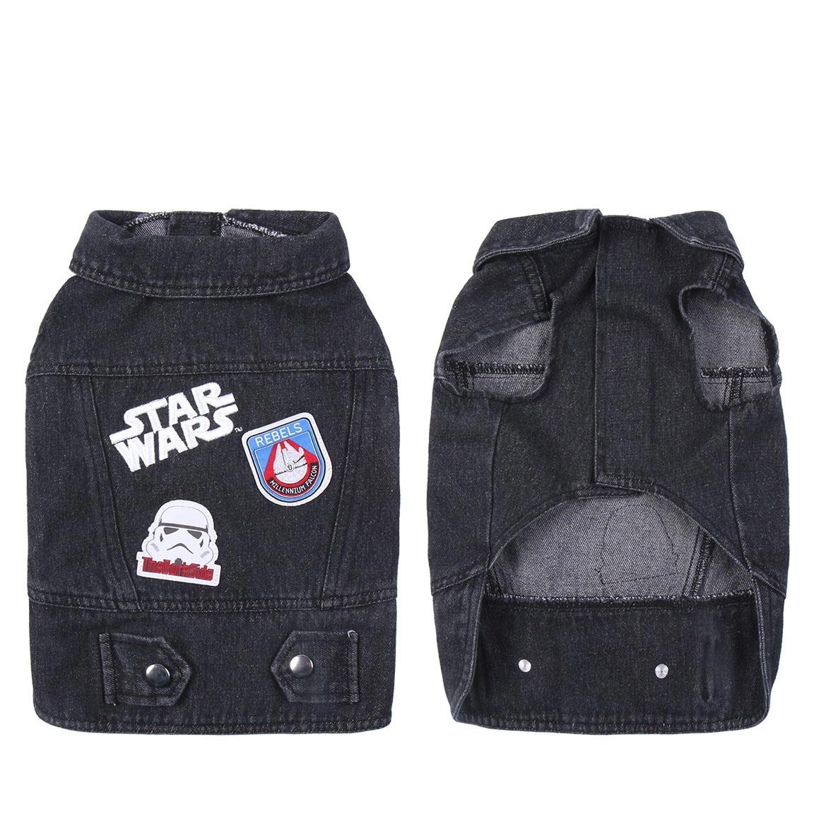 Star wars - veste en jeans pour chien - m