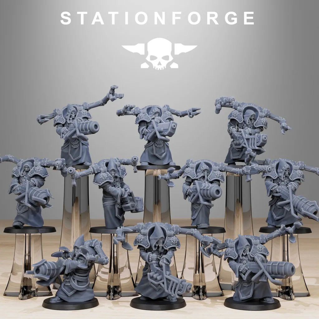 Station Forge - Meckanicus - 10x Scavenger Volatiles Infantry