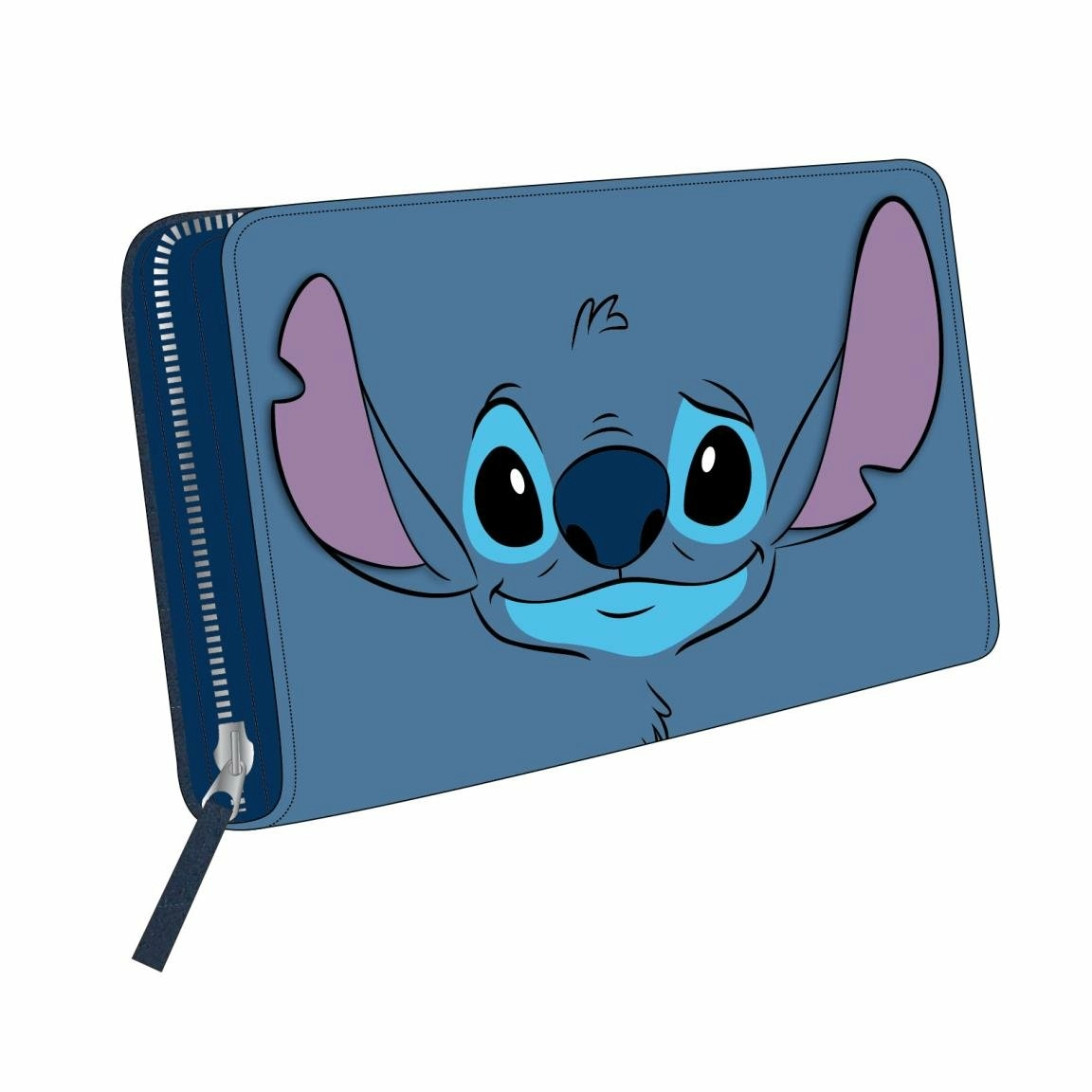 Stitch - portefeuille 19x 10x ,2,5 cm